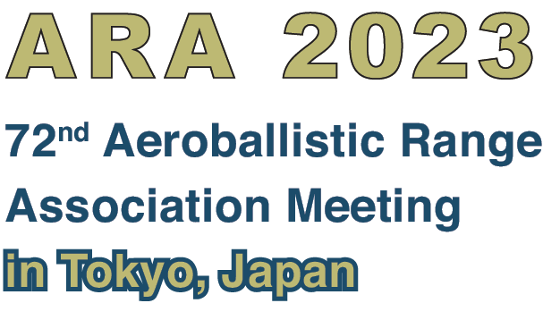ARA 2023 72nd Aeroballistic Range Association Meeting in Tokyo, Japan
